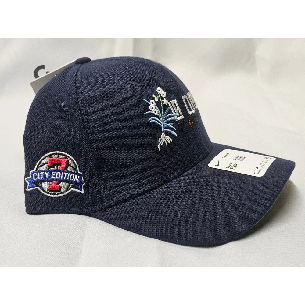 Nike Los Angeles Clippers Swoosh Flex City Edition 7 Adult Hat Navy Stretch Fit